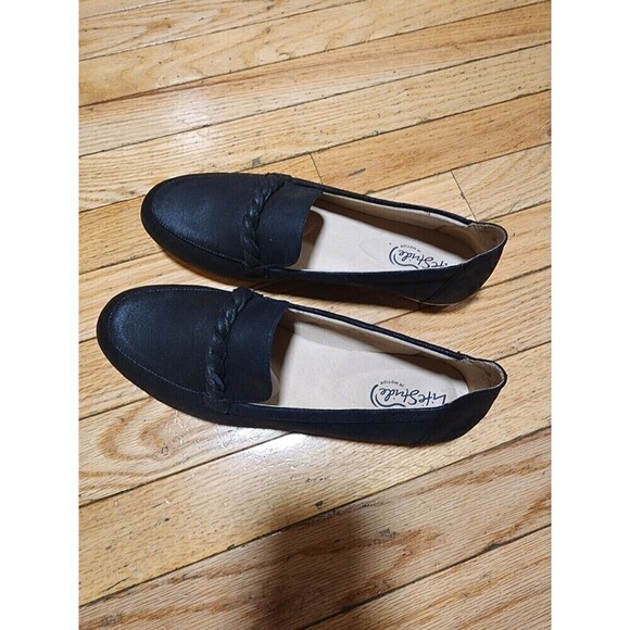 𝅺LIFESTRIDE New Drew  Black Womens Shoes Size 9 M Flats - Picture 2 of 10